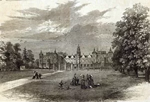 Hatfield House, the Seat of the Marquis of Salisbury, from The Illustrated London News'