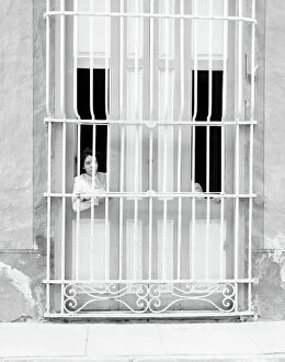 Iron Work Collection: Havana window, c.1903 (b/w photo)