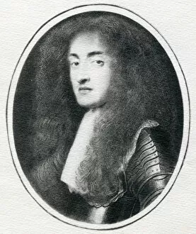 James II when Duke of York, 17th Century (engraving)