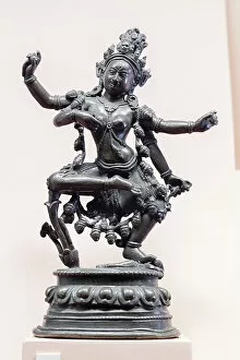 Nepalese Gallery: Kurukulla, Tibet (bronze, turquoise)