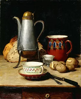 Bread Collection: Still Life: Coffee and Potatoes, 1897 (oil on canvas)