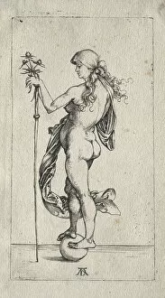 Goddesses Collection: The Little Fortune, c. 1497 (engraving)