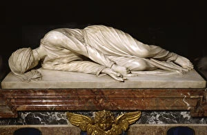 Sculptures Collection: Martyrdom of Saint Cecilia, 1600 (marble)