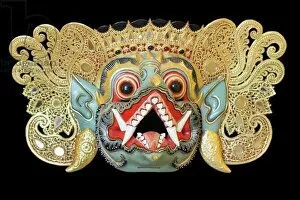 Garuda Gallery: Mask representing Jetayu, a Garuda, from Bali