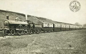Royal Train Collection: Royal Train, 1897 (b / w photo)