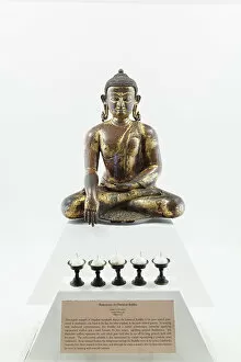 Nepalese Gallery: Shakyamuni, Nepal (copper alloy and gilt)