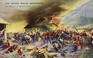 Defence Collection: The South Wales Borderers at the Defence of Rorkes Drift, South Africa, Zulu War