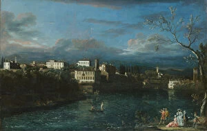 Vaprio d Adda, 1744 (oil on canvas)