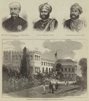 Government House Gallery: Visit of the Prince of Wales to India (engraving)