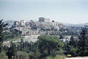 Temple Of Athena Nike Collection: West view of the Acropolis, built c.600 BC-450 BC (photo)