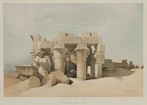 Kom Ombo Collection: Egypt Nubia Volume I Kom-Ombo 1846 Louis Haghe