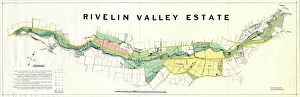 Water Collection: Map of the Rivelin Valley Estate, 1934