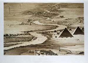 Ancient Egyptian Architecture Gallery: From Alexandria to the Second Cataract, Egypt, 1841. Artist: Himely