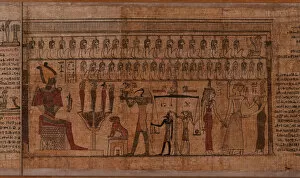 Ancient Egyptian Funerary Text, 2th century BC