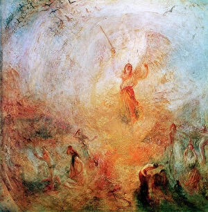 Full Body Gallery: The Angel Standing in the Sun, 1846. Artist: JMW Turner