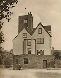Canonbury Tower, an Old Manor House Turned into a Social Club, c1935. Creator: Donald McLeish
