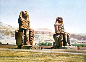 Ancient Egyptian Architecture Gallery: The Colossi of Memnon, Egypt, 20th Century