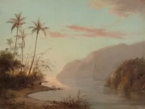 Virgin Islands Gallery: A Creek in St. Thomas (Virgin Islands), 1856. Creator: Camille Pissarro