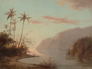 Virgin Islands Gallery: A Creek in St. Thomas (Virgin Islands), 1856. Creator: Camille Pissarro