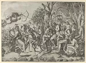 Enjoying Gallery: The Dance, 1540-56. Creator: Leon Davent