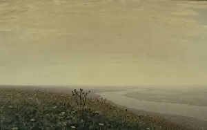 Dnieper River Collection: The Dnieper River in the Morning, 1881. Artist: Kuindzhi, Arkhip Ivanovich (1842-1910)