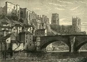 Motte And Bailey Collection: Durham from the River, 1898. Creator: Unknown