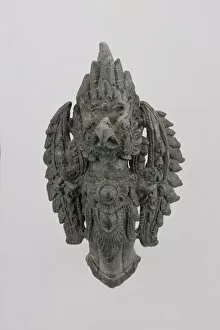 Garuda Gallery: Garuda Finial, Angkor period, 12th / 13th century. Creator: Unknown