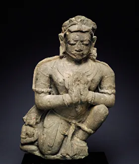 Garuda Gallery: Garuda, Mount of God Vishnu, 8th / 9th century. Creator: Unknown
