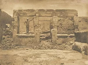 Ancient Egyptian Architecture Gallery: Hypetre d Athor, sur la Terrasse du grande Temple de Denderah (Tentyris)