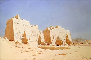 Ancient Egyptian Architecture Gallery: Karnak, 1897-1930. Artist: Augustus Osborne Lamplough