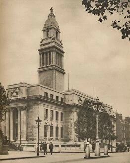 Tower Gallery: Marylebone Town Hall, One of the Most Eminent of Londons New Buildings, c1935