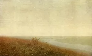 Dnieper Collection: Morning on the Dnieper, 1881, (1965). Creator: Arkhip Ivanovich Kuindzhi