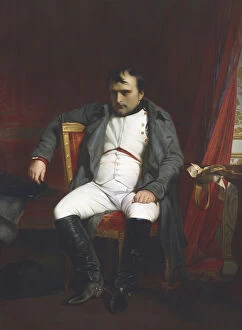 Seated Gallery: Napoleon at Fontainebleau During the First Abdication - 31 March 1814, (1845)