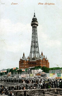 Seafront Gallery: New Brighton Tower, Wallasey, Cheshire, c1898-c1921