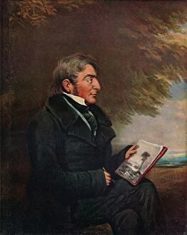 Seated Gallery: Portrait of JMW Turner, c1841 (1904). Artist: Charles Turner
