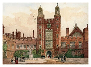 Tower Collection: Quadrangle of Eton College, 1880