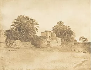 Ancient Egyptian Architecture Gallery: Ruines d un Arc-de-triomphe Romain, a Philae, April 1850. Creator: Maxime du Camp