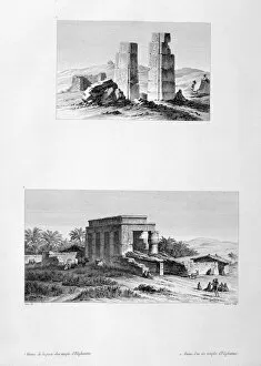 Ancient Egyptian Architecture Gallery: Ruins of the Temple of Elephantine, Nubia, Egypt, c1808. Artist: Baltard