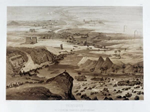 Ancient Egyptian Architecture Gallery: From the Second Cataract to the Mediterranean, Egypt, 1841. Artist: Himely