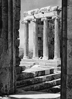 Temple Of Athena Nike Collection: Temple of Nike, Athens, 1937. Artist: Martin Hurlimann