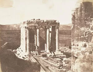 Temple Of Athena Nike Collection: Temple of Victory, ca. 1848. Creator: George Wilson Bridges