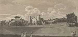 Motte And Bailey Collection: Tunbridge Castle in the County of Kent, from Edward Hasted s, The History and... 1777-90