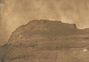 Ancient Egyptian Architecture Gallery: Vue de la Fortresse d Ibrym, March 31, 1850. Creator: Maxime du Camp