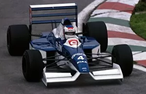 Mexico City Collection: Formula One World Championship: Jean Alesi Tyrrell 019 finished in seventh place after qualifying