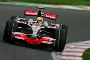 Belgium Collection: Formula One World Championship: Lewis Hamilton McLaren Mercedes MP4 / 23