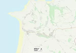 Woolacombe Collection: Exeter EX34 7 Map