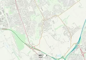 Gateshead NE9 7 Map