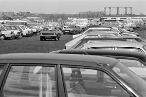 Carpark Gallery: Car park at Redcar Market, 9th May 1987