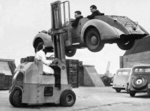 Work Collection: The Coventry Climax Engines ET199 the first British-produced forklift truck