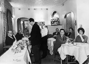 Enjoying Gallery: Rembrandt Club in Slater Street, Liverpool, Fine Dining Members Club, December 1958